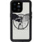 DC Comics Batman Skeleton diagram Art iPhone 14 Pro Max Waterproof Case
