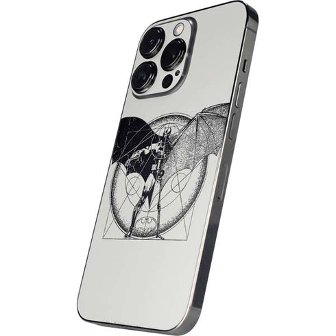DC Comics Batman Skeleton diagram Art iPhone 14 Pro Skin