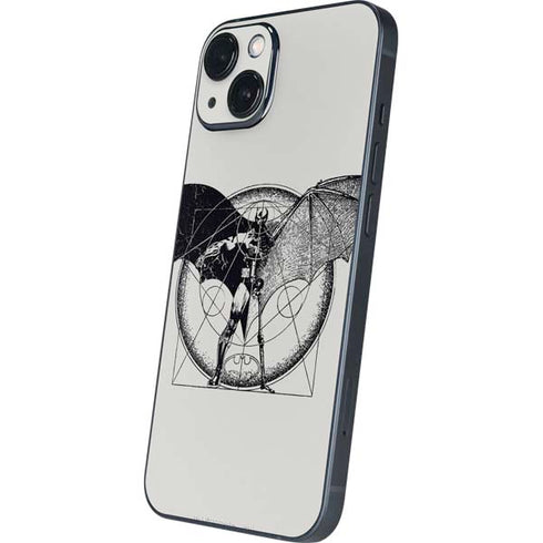 DC Comics Batman Skeleton diagram Art iPhone 14 Skin