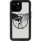 DC Comics Batman Skeleton diagram Art iPhone 15 Waterproof Case