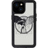 DC Comics Batman Skeleton diagram Art iPhone 15 Waterproof Case