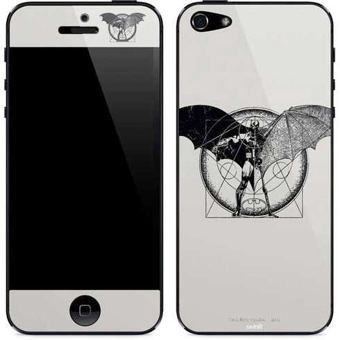 DC Comics Batman Skeleton diagram Art iPhone 5/5s/5SE Skin