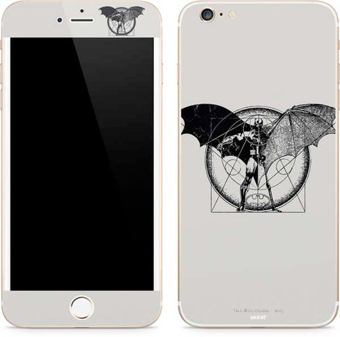 DC Comics Batman Skeleton diagram Art iPhone 6/6s Plus Skin