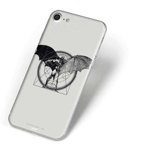 DC Comics Batman Skeleton diagram Art iPhone 7 Skin