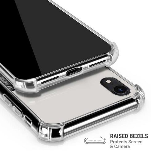DC Comics Batman Skeleton diagram Art iPhone XR Clear Case