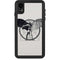 DC Comics Batman Skeleton diagram Art iPhone XR Waterproof Case