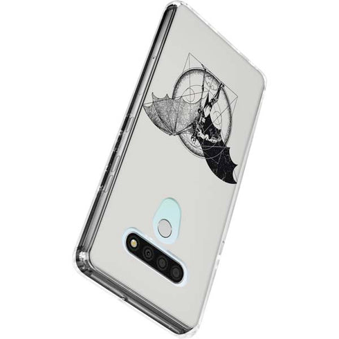 DC Comics Batman Skeleton diagram Art LG Stylo 6 Clear Case