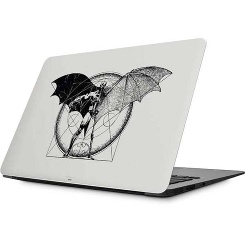 DC Comics Batman Skeleton diagram Art Apple MacBook Skin