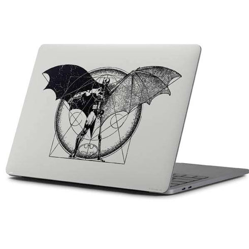 DC Comics Batman Skeleton diagram Art Apple MacBook Pro 13-inch Skin