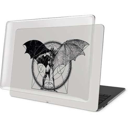 DC Comics Batman Skeleton diagram Art MacBook Pro 13in (2020) Case plus Skin
