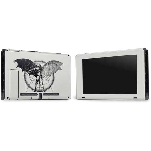 DC Comics Batman Skeleton diagram Art Nintendo Switch Bundle Skin