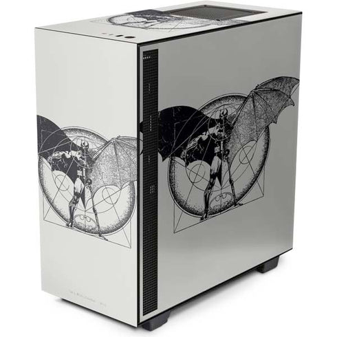 DC Comics Batman Skeleton diagram Art NZXT H510 Compact ATX Mid-Tower Case Skin