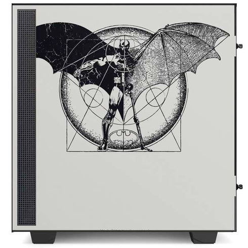 DC Comics Batman Skeleton diagram Art NZXT H510 Compact ATX Mid-Tower Case Skin