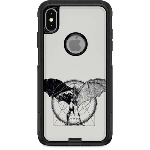 DC Comics Batman Skeleton diagram Art Otterbox Commuter iPhone Skin
