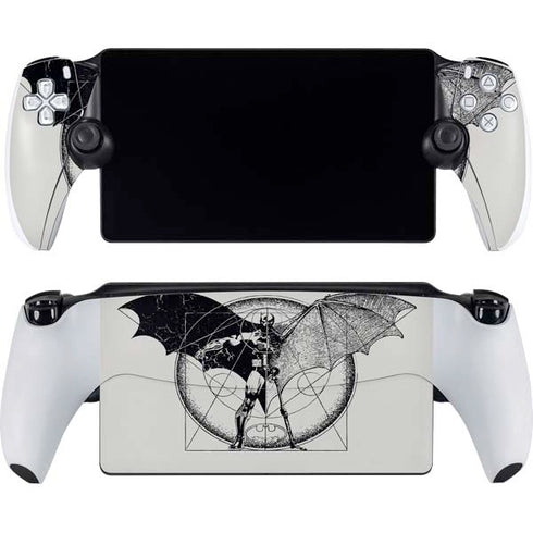 DC Comics Batman Skeleton diagram Art PlayStation Portal Remote Player Skin