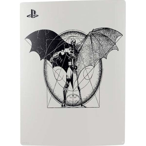 DC Comics Batman Skeleton diagram Art PS5 Digital Edition Bundle Skin