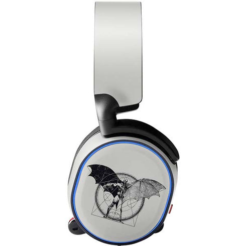 DC Comics Batman Skeleton diagram Art SteelSeries Arctis 5 Skin