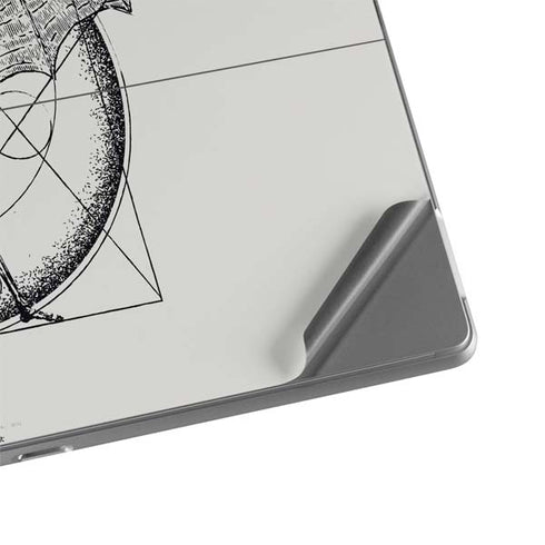 DC Comics Batman Skeleton diagram Art Surface Pro 9 Skin