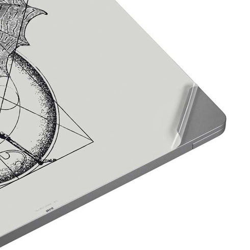 DC Comics Batman Skeleton diagram Art Universal Laptop 12in (9.8 x 6.8in) Skin