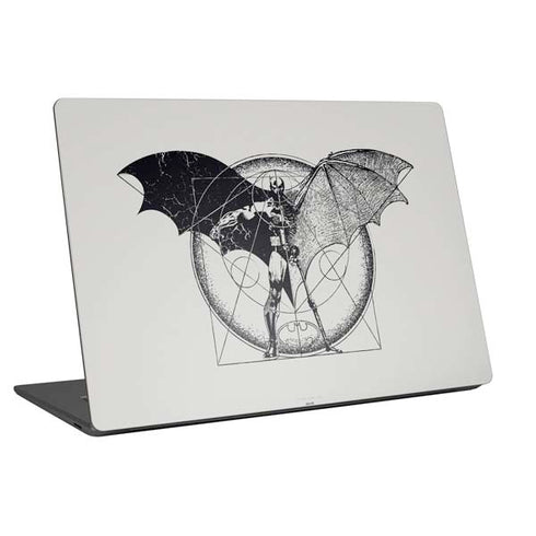 DC Comics Batman Skeleton diagram Art Universal Laptop 13in (10.6 x 7.6in) Skin