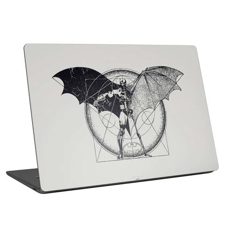 DC Comics Batman Skeleton diagram Art Universal Laptop 17in (13.8 x 10in) Skin