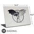 DC Comics Batman Skeleton diagram Art Universal Laptop 18in (14.6 x 10.6in) Skin
