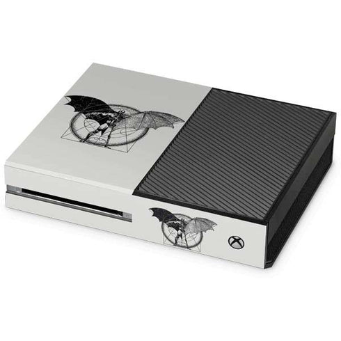 DC Comics Batman Skeleton diagram Art Xbox One Console Skin