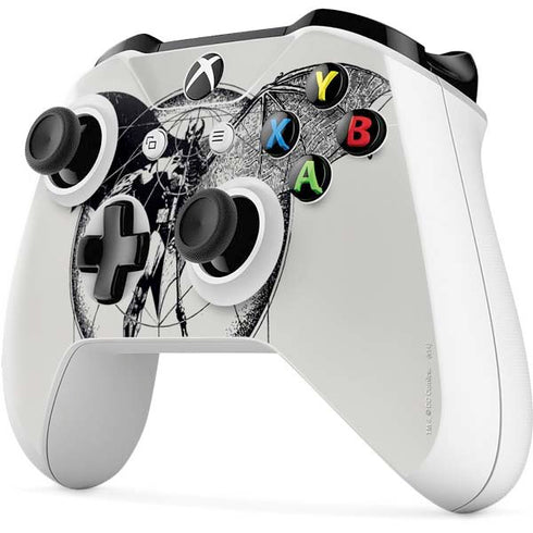 DC Comics Batman Skeleton diagram Art Xbox One S Controller Skin