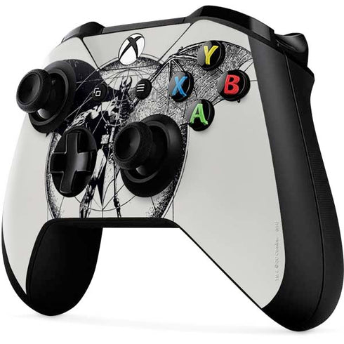 DC Comics Batman Skeleton diagram Art Xbox One X Controller Skin