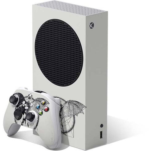 DC Comics Batman Skeleton diagram Art Xbox Series S Bundle Skin
