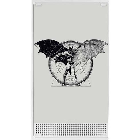DC Comics Batman Skeleton diagram Art Xbox Series S Console Skin