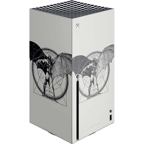 DC Comics Batman Skeleton diagram Art Xbox Series X Console Skin
