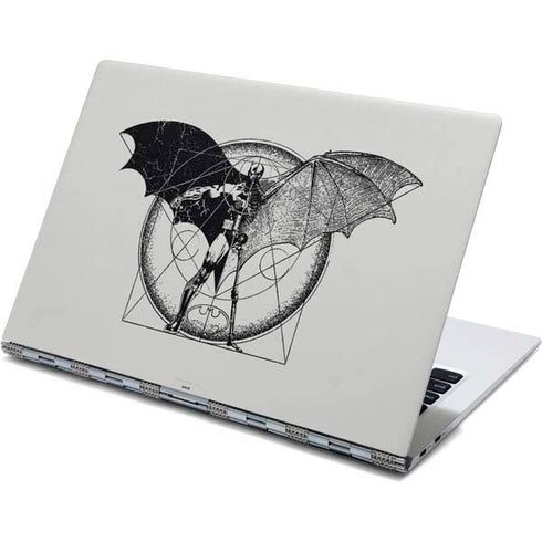 DC Comics Batman Skeleton diagram Art Yoga 910 2-in-1 14in Touch-Screen Skin