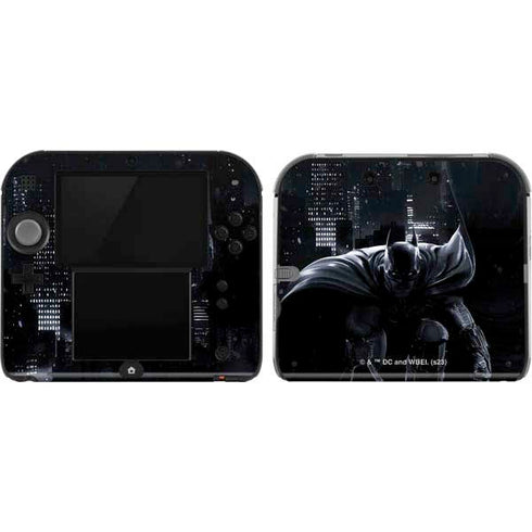DC Comics Arkham Origins Batman In action pose Nintendo 2DS Skin