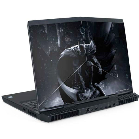 DC Comics Arkham Origins Batman In action pose Dell Alienware Skin