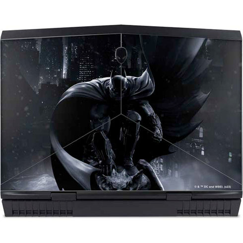 DC Comics Arkham Origins Batman In action pose Dell Alienware Skin