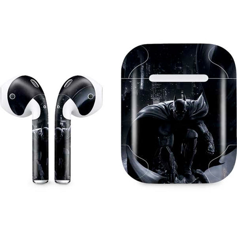 DC Comics Arkham Origins Batman In action pose Apple AirPods Skin
