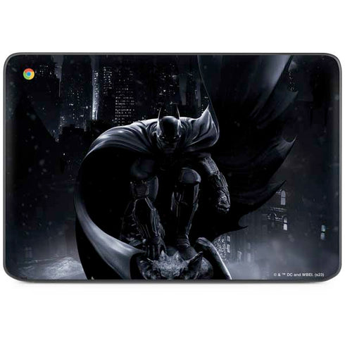 DC Comics Arkham Origins Batman In action pose HP Chromebook Skin