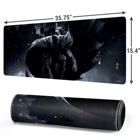 DC Comics Arkham Origins Batman In action pose Gaming Mouse Pad