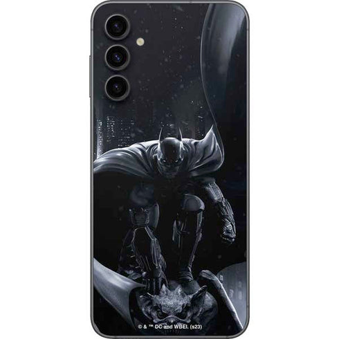 DC Comics Arkham Origins Batman In action pose Galaxy A14 5G Skin