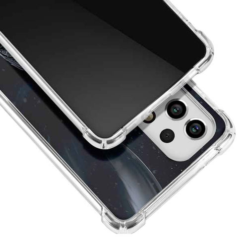 DC Comics Arkham Origins Batman In action pose Galaxy A53 5G Clear Case