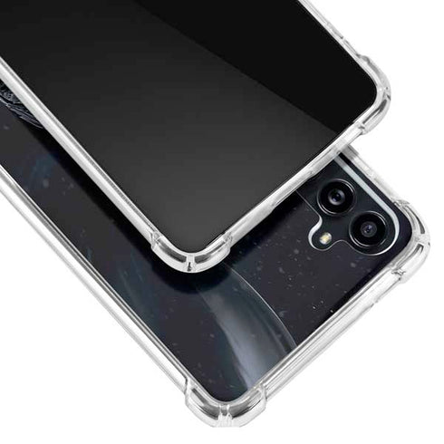 DC Comics Arkham Origins Batman In action pose Galaxy A54 5G Clear Case