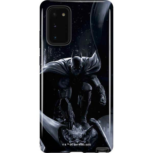 DC Comics Arkham Origins Batman In action pose Galaxy Note20 5G Pro Case