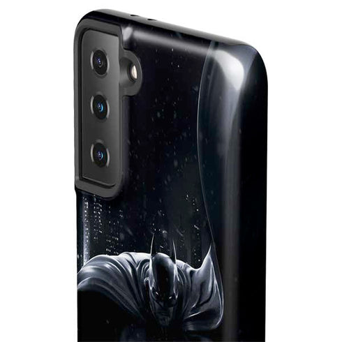 DC Comics Arkham Origins Batman In action pose Galaxy S21 Plus 5G Pro Case