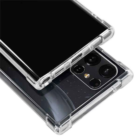 DC Comics Arkham Origins Batman In action pose Galaxy S22 Ultra Clear Case