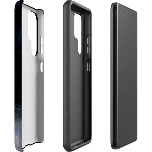 DC Comics Arkham Origins Batman In action pose Galaxy S22 Ultra Pro Case