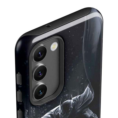 DC Comics Arkham Origins Batman In action pose Galaxy S23 Pro Case