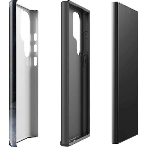 DC Comics Arkham Origins Batman In action pose Galaxy S24 Ultra Impact Case