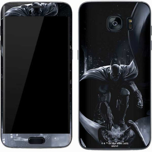 DC Comics Arkham Origins Batman In action pose Galaxy S7 Skin