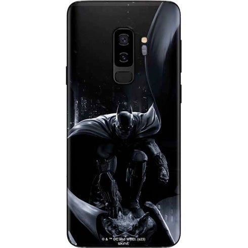 DC Comics Arkham Origins Batman In action pose Galaxy S9 Plus Skin